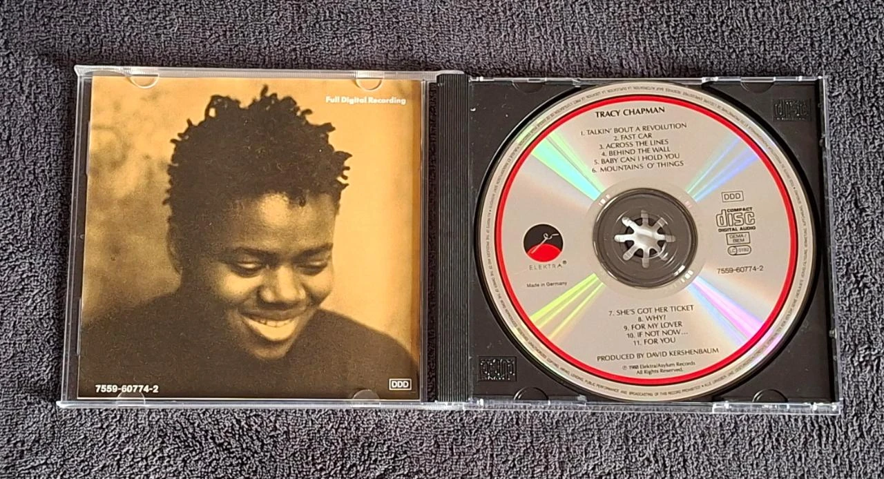 cd Tracy Chapman – Tracy Chapman 1988 Original (Near Mint) – photo 2